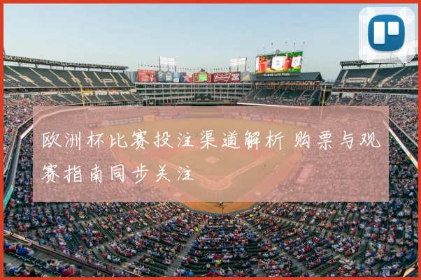 欧洲杯比赛投注渠道解析 购票与观赛指南同步关注